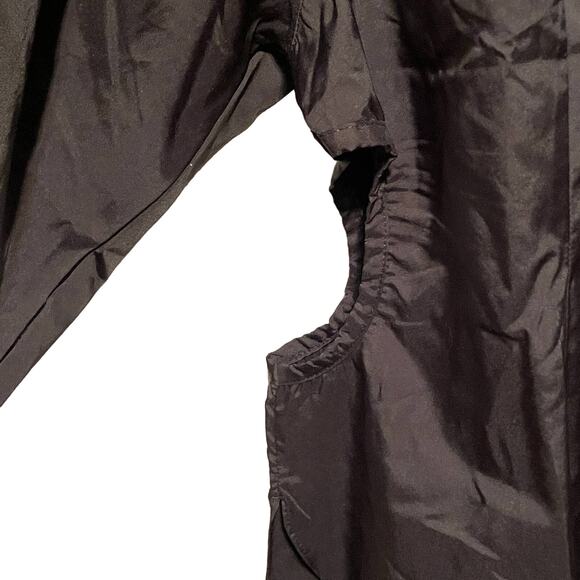 REEBOK x Cardi B Plus Size Ruched-Sleeve Active Shirt, Black 1X - Picture 3 of 7